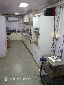 container lab for cementing test